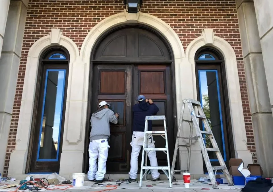 Exterior Stained Doors